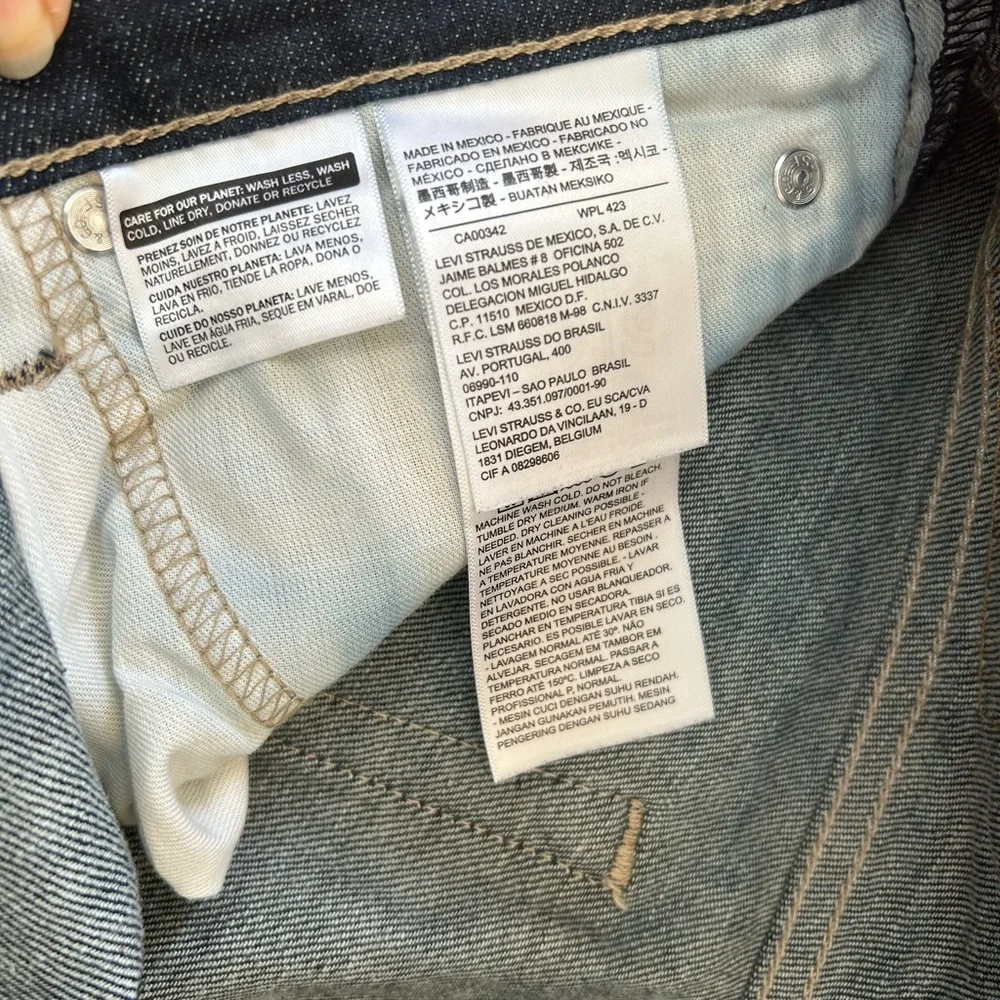 Men’s Levi’s 511 Slim Fit Blue Jeans 32x31 EUC - Picture 6 of 11